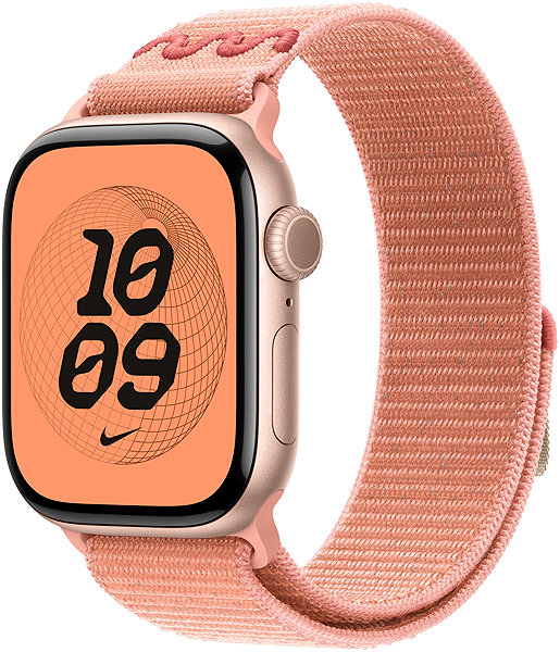 Armband Apple Watch 42mm Alpenglow Pink Sport Loop Armband Nike ...