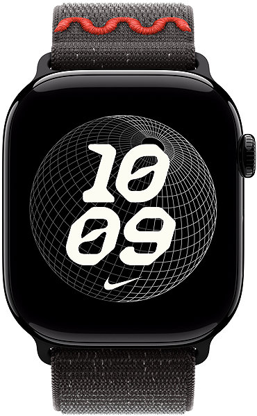 Szíj Apple Watch 46 mm Nike sport pánt - éjféli fekete ...