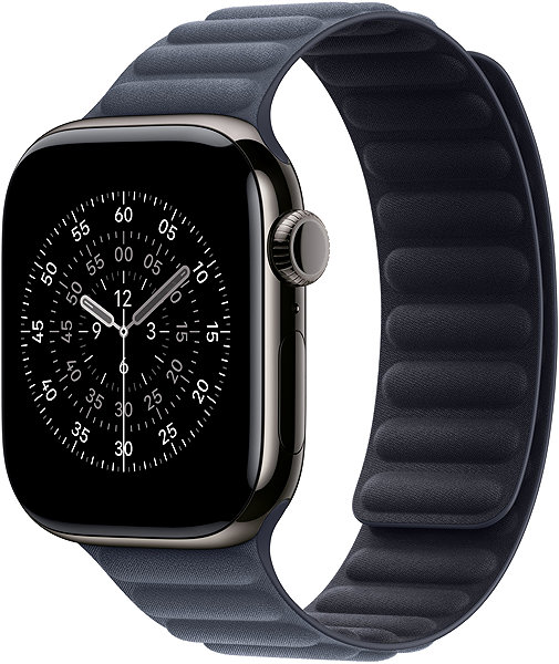 Szíj Apple Watch 42mm szíj, mágneses - S/M - tengerészkék ...