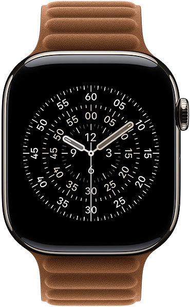 Szíj Apple Watch 46mm szíj, mágneses - S/M - karamellszínű ...