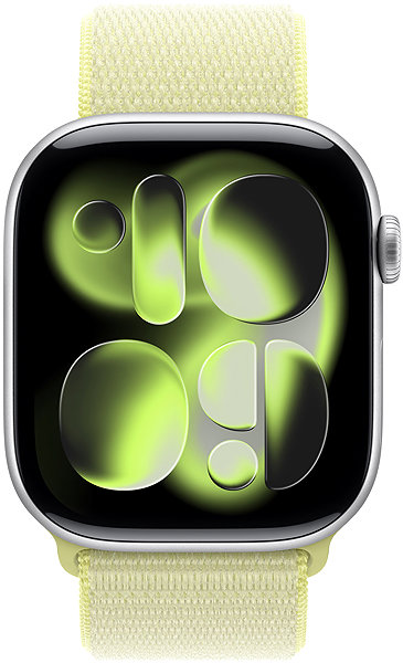 Armband Apple Watch 46mm neongelbes Sport Loop Armband ...