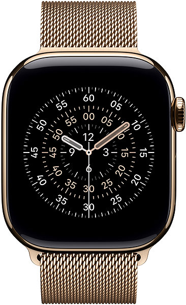 Armband Apple Watch 40 mm Milanaise Armband Gold ...