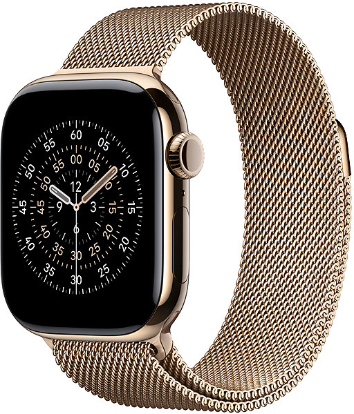Armband Apple Watch 40 mm Milanaise Armband Gold ...