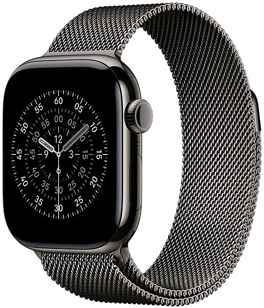 Armband Apple Watch 40 mm Schiefergraues Mailänder Armband ...