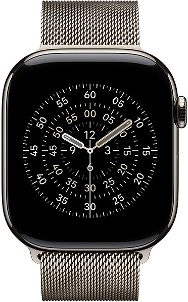 Armband Apple Watch 46mm natürliches Mailänder Armband - M/L ...