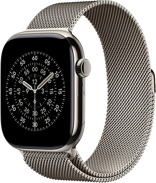 Armband Apple Watch 46mm natürliches Mailänder Armband - M/L ...