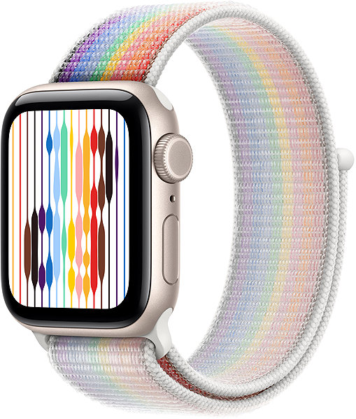 Szíj Apple Watch Pride Edition, 41 mm, sport szíj ...