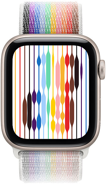 Armband Apple Watch 45mm Pride Edition Sport Loop Armband ...