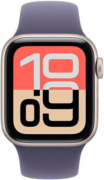 Armband Apple Watch 40 mm Nebelviolettes Sportarmband – M/L ...