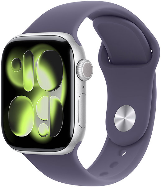 Armband Apple Watch 42mm Nebelviolettes Sportarmband - S/M ...