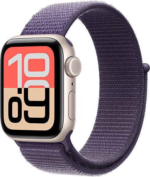 Armband Apple Watch 40mm nebliges lila Sport Loop Armband ...