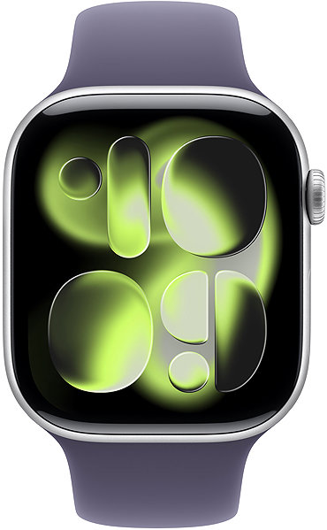 Armband Apple Watch 46mm Nebelviolettes Sportarmband - S/M ...