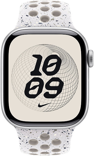 Szíj Apple Watch 42 mm Nike sport szíj, S/M - fátyolszürke ...
