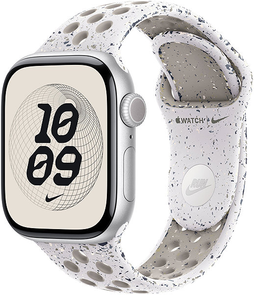 Szíj Apple Watch 42 mm Nike sport szíj, S/M - fátyolszürke ...