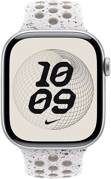 Armband Apple Watch 46 mm Veiled Grey Sportarmband Nike – M/L ...