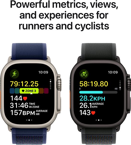Smart Watch Apple Watch Ultra 2 49mm Natural Titanium Case with Natural Titanium Milanese Loop - M ...