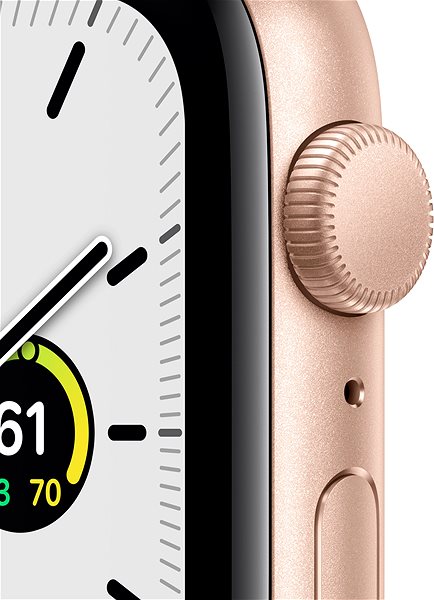 Smart Watch Apple Watch SE 40mm Gold Aluminium with Sand-pink Sports Strap Features/technology