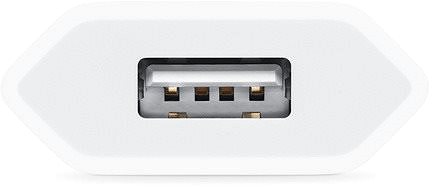 Netzladegerät Apple USB 5W Netzteil Seitlicher Anblick