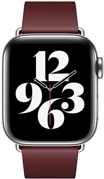 Remienok na hodinky Apple 40 mm granátový remienok s modernou prackou – stredný ...