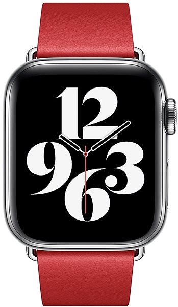 Remienok na hodinky Apple 40 mm šarlátový remienok s modernou prackou – malý ...