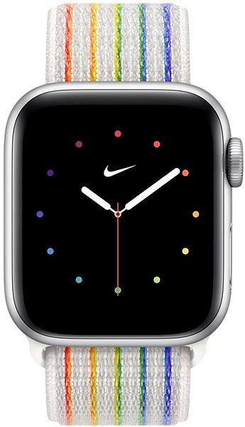 Řemínek Apple Watch 40mm provlékací sportovní řemínek Nike Pride Edition ...