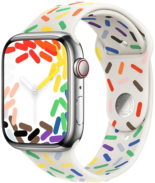 Remienok na hodinky Apple Watch 41 mm športový remienok Pride Edition –  M / L ...
