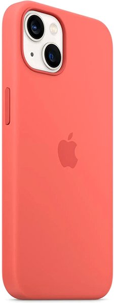 Telefon tok Apple iPhone 13 pomelópink szilikon MagSafe tok ...