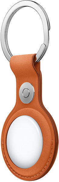 AirTag Key Ring Apple FineWoven keyring for AirTag fox orange ...