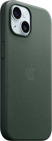 Handyhülle Apple iPhone 15 FineWoven-Stoff Handyhülle mit MagSafe blattgrün ...