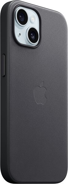 Handyhülle Apple iPhone 15 FineWoven-Stoff Handyhülle mit MagSafe schwarz ...