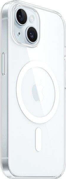 Handyhülle Apple iPhone 15 transparent Handyhülle mit MagSafe ...