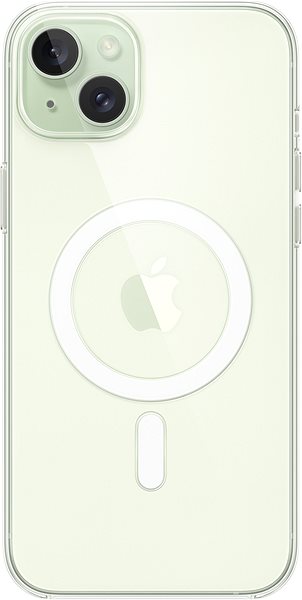 Handyhülle Apple iPhone 15 Plus transparent Handyhülle mit MagSafe ...