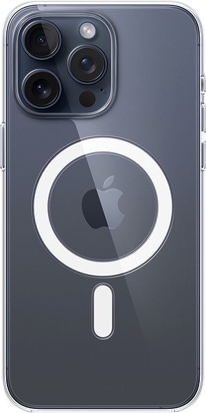 Handyhülle Apple iPhone 15 Pro Max transparent Handyhülle mit MagSafe ...