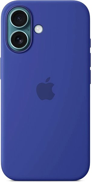 Handyhülle Apple iPhone 16 Silikon Case mit MagSafe – Ultramarin ...