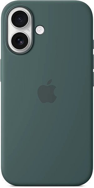 Telefon tok Apple iPhone 16 MagSafe zöld szilikon tok ...