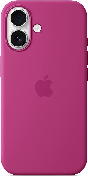 Handyhülle Apple iPhone 16 Silikon Case mit MagSafe – Fuchsia ...