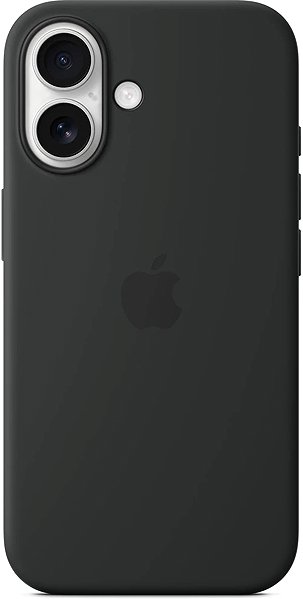 Handyhülle Apple iPhone 16 Silikon Case mit MagSafe – Schwarz ...