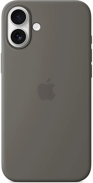 Handyhülle Apple iPhone 16 Plus Silikon Case mit MagSafe – Steingrau ...