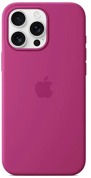 Handyhülle Apple iPhone 16 Pro Silikon Case mit MagSafe – Fuchsia ...