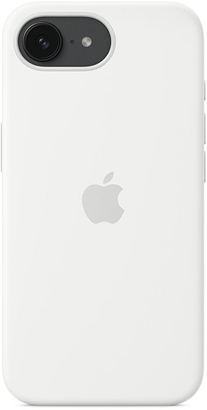 Handyhülle Apple Silikonhülle für iPhone 16e weiß ...