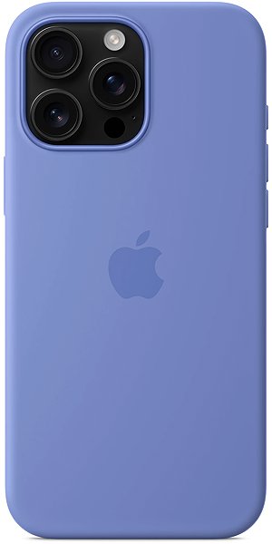Handyhülle Apple Silikonhülle mit MagSafe auf iPhone 16 Pro Max Farbe lila ...