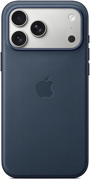 Telefon tok Apple MagSafe-rögzítésű iPhone 17 Pro Max TechWoven-szövettok Kék ...