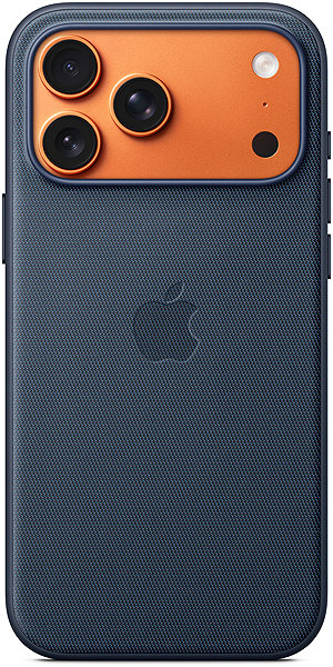 Telefon tok Apple MagSafe-rögzítésű iPhone 17 Pro Max TechWoven-szövettok Kék ...