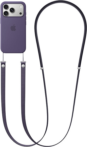 Schlüsselband für Telefon Apple Crossbody Gurt lila ...