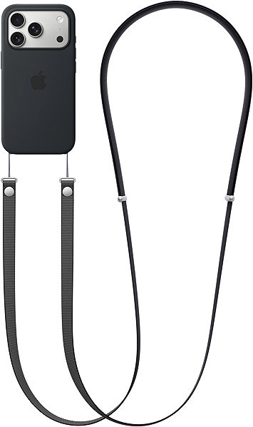 Schlüsselband für Telefon Apple Crossbody Band – Schwarz ...