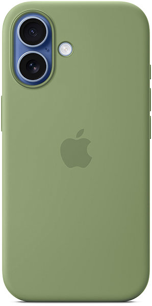 Handyhülle Apple iPhone 17 Silikon Case mit MagSafe - Hellmoosgrün ...