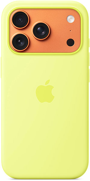 Handyhülle Apple iPhone 17 Pro Silikon Case mit MagSafe - Neongelb ...
