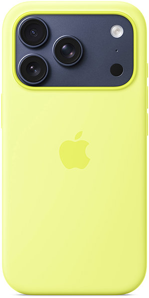 Handyhülle Apple iPhone 17 Pro Silikon Case mit MagSafe - Neongelb ...
