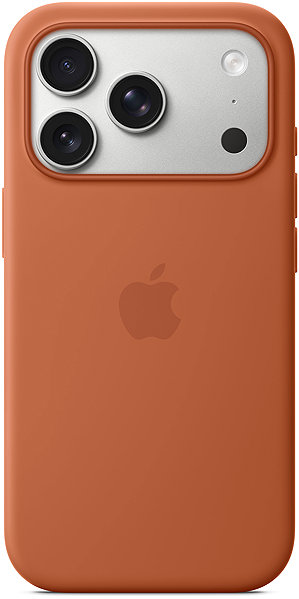 Telefon tok Apple MagSafe-rögzítésű iPhone 17 Pro-szilikontok Terrakotta ...