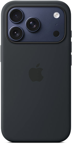 Handyhülle Apple Silikonhülle mit MagSafe auf iPhone 17 Pro schwarz ...